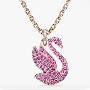 Iconic Swan Pendant - Swarovski